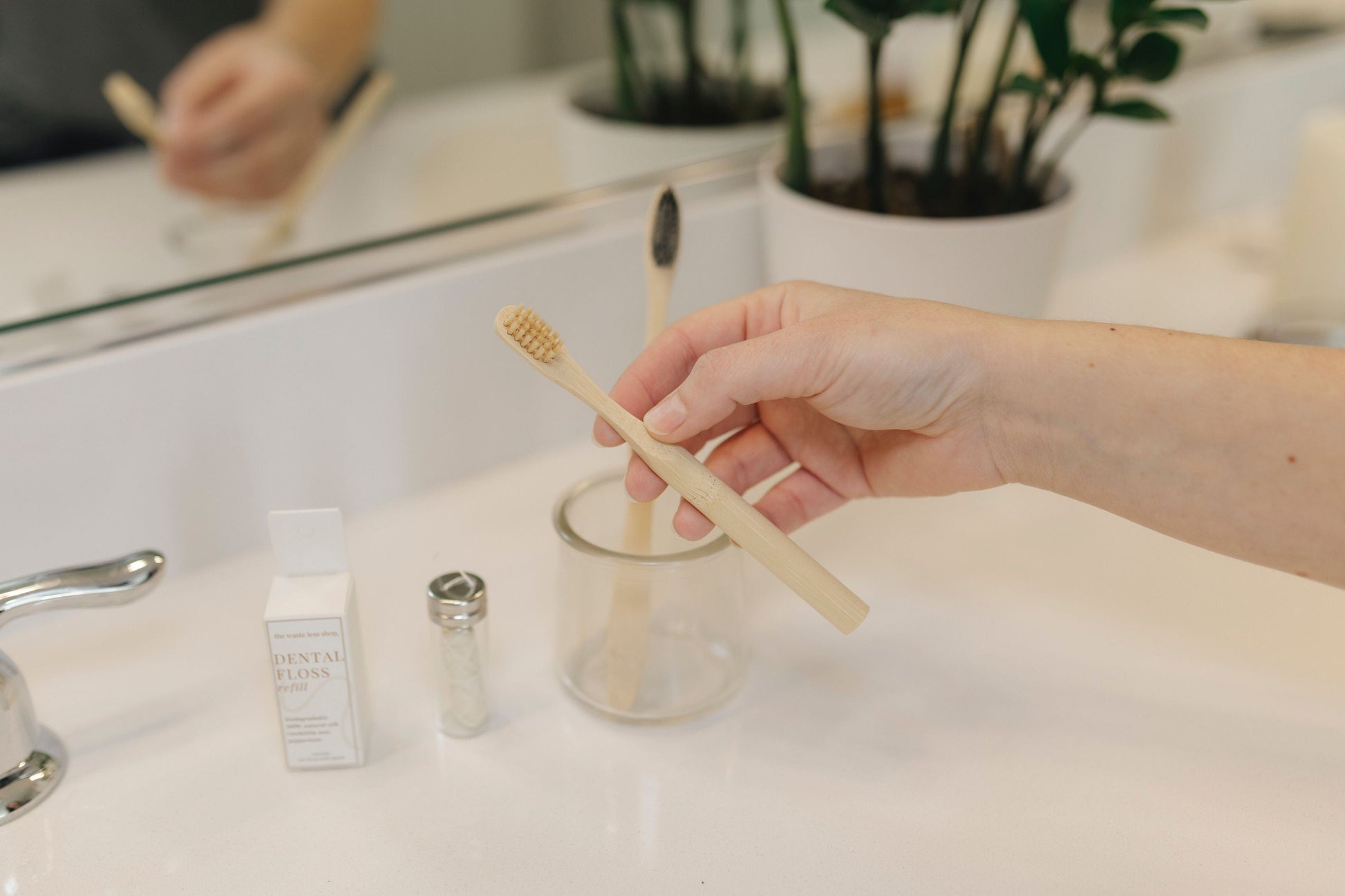 The Waste Less Shop WHOLESALE Natural Bamboo Toothbrush- Child